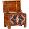 vidaXL Storage Box Multicolour 50 x 30 x 40 cm Solid acacia wood