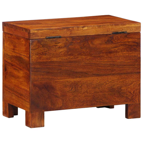 vidaXL Storage Box Multicolour 50 x 30 x 40 cm Solid acacia wood