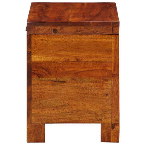 vidaXL Storage Box Multicolour 50 x 30 x 40 cm Solid acacia wood