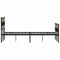 vidaXL Metal Bed Frame without Mattress Sonoma Oak 135x190 cm Double