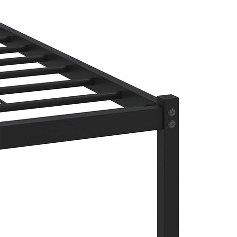 vidaXL Bed Frame without Mattress with Headboard Brown Oak 150x200 cm King Size