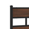 vidaXL Bed Frame without Mattress with Headboard and Footboard 140x200 cm