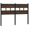 vidaXL Headboard Brown Oak 120 cm Steel and Engineered Wood
