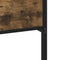 vidaXL Bed Frame without Mattress Smoked Oak 120x190 cm Small Double Engineered Wood