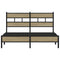 vidaXL Bed Frame without Mattress Sonoma Oak 160x200 cm Engineered Wood