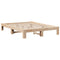 vidaXL Bed Frame without Mattress 160x200 cm Solid Wood Pine