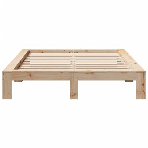 vidaXL Bed Frame without Mattress 160x200 cm Solid Wood Pine