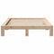 vidaXL Bed Frame without Mattress 160x200 cm Solid Wood Pine