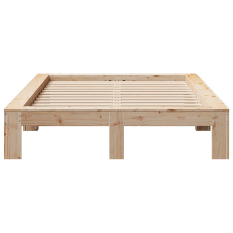 vidaXL Bed Frame without Mattress 120x200 cm Solid Wood Pine