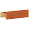 vidaXL Bed Frame without Mattress with Headboard Wax Brown 200x200 cm Solid Wood Pine