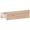 vidaXL Bed Frame without Mattress with Headboard 180x200 cm Super King Solid Wood Pine