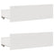 vidaXL Bed Frame without Mattress with Drawers White 140x200 cm Solid Wood Pine