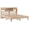 vidaXL Bed Frame without Mattress 180x200 cm Super King Solid Wood Pine