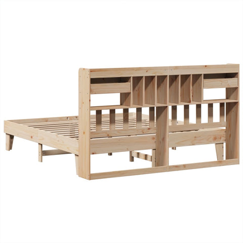 vidaXL Bed Frame without Mattress 180x200 cm Super King Solid Wood Pine