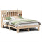 vidaXL Bed Frame without Mattress 160x200 cm Solid Wood Pine