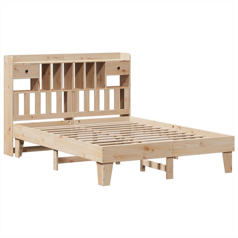 vidaXL Bed Frame without Mattress 160x200 cm Solid Wood Pine