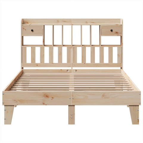 vidaXL Bed Frame without Mattress 160x200 cm Solid Wood Pine