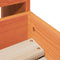 vidaXL Bed Frame without Mattress Wax Brown 75x190 cm Small Single Solid Wood Pine