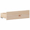 vidaXL Bookcase Bed without Mattress 180x200 cm Super King Solid Wood Pine