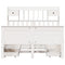 vidaXL Bookcase Bed without Mattress White 160x200 cm Solid Wood Pine