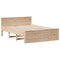 vidaXL Bookcase Bed without Mattress 140x200 cm Solid Wood Pine