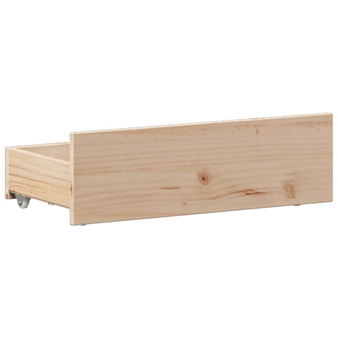 vidaXL Bookcase Bed without Mattress 90x200 cm Solid Wood Pine