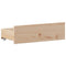 vidaXL Bookcase Bed without Mattress 90x200 cm Solid Wood Pine