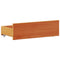 vidaXL Bookcase Bed without Mattress Wax Brown 75x190 cm Small Single Solid Wood Pine