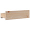 vidaXL Bookcase Bed without Mattress 100x200 cm Solid Wood Pine