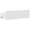 vidaXL Bookcase Bed without Mattress White 75x190 cm Small Single Solid Wood Pine