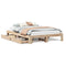 vidaXL Bed Frame without Mattress 140x200 cm Solid Wood Pine