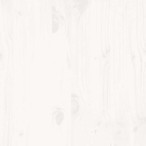 vidaXL Bed Frame without Mattress White 140x200 cm Solid Wood Pine