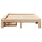 vidaXL Bed Frame without Mattress 120x200 cm Solid Wood Pine