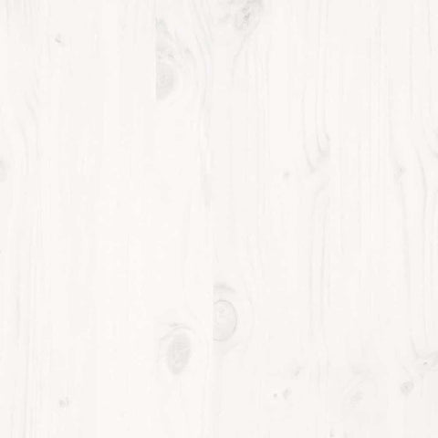 vidaXL Bed Frame without Mattress White 90x200 cm Solid Wood Pine
