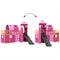 vidaXL Kids' Loft Bed with Tower Pink 80x200 cm Solid Wood Pine