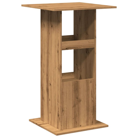 vidaXL Bar Table with Storage Artisan Oak 60x60x102 cm Engineered Wood
