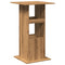 vidaXL Bar Table with Storage Artisan Oak 60x60x102 cm Engineered Wood
