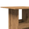 vidaXL Bar Table with Storage Artisan Oak 60x60x102 cm Engineered Wood