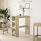 vidaXL Bar Table with Racks Sonoma Oak 90x40x103.5 cm Engineered Wood