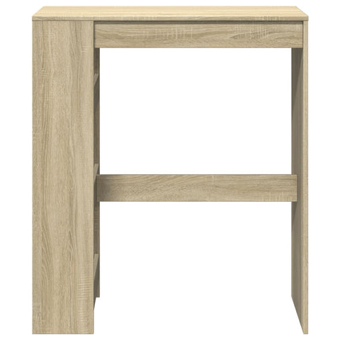vidaXL Bar Table with Racks Sonoma Oak 90x40x103.5 cm Engineered Wood