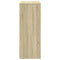 vidaXL Bar Table with Racks Sonoma Oak 90x40x103.5 cm Engineered Wood