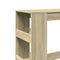 vidaXL Bar Table with Racks Sonoma Oak 90x40x103.5 cm Engineered Wood