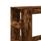 vidaXL Bar Table with Racks Smoked Oak 90x40x103.5 cm Engineered Wood