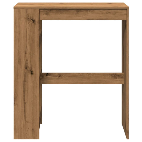 vidaXL Bar Table with Racks Artisan Oak 90x40x103.5 cm Engineered Wood