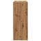 vidaXL Bar Table with Racks Artisan Oak 90x40x103.5 cm Engineered Wood