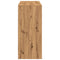 vidaXL Bar Table with Shelf Artisan Oak 124x46x103.5 cm Engineered Wood