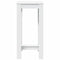 vidaXL Bar Table White 51x50x103.5 cm Engineered Wood