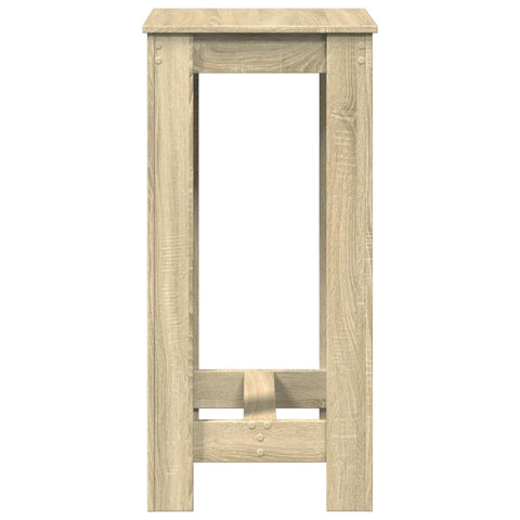 vidaXL Bar Table Sonoma Oak 51x50x103.5 cm Engineered Wood