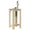 vidaXL Bar Table Sonoma Oak 51x50x103.5 cm Engineered Wood
