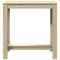 vidaXL Bar Table Sonoma Oak 102x50x103.5 cm Engineered Wood